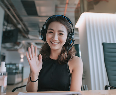 Waving in Headphones