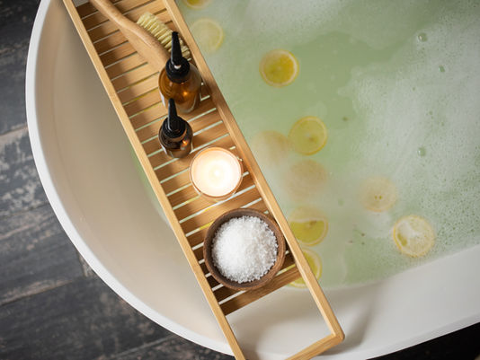 Spiritual Bath Concept