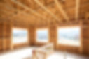 Wood Frame of House