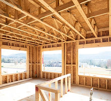 Wood Frame of House