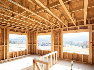 Wood Frame of House