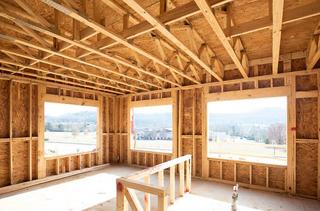 Wood Frame of House