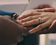 Couple's Hands with Ring
