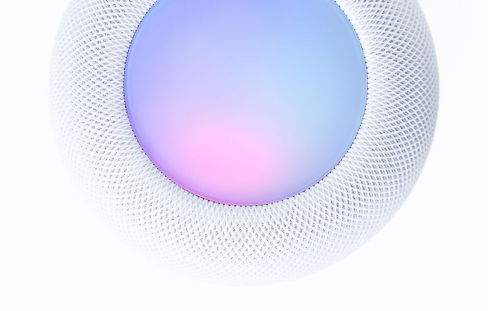Smart Speaker Close-Up