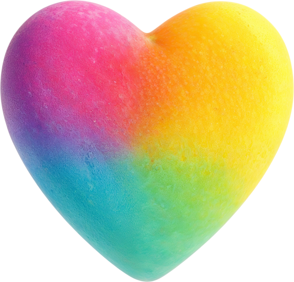 Rainbow Gradient Heart