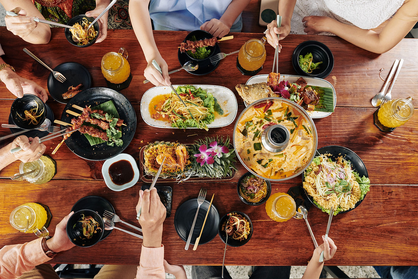 Shared Meal Gathering