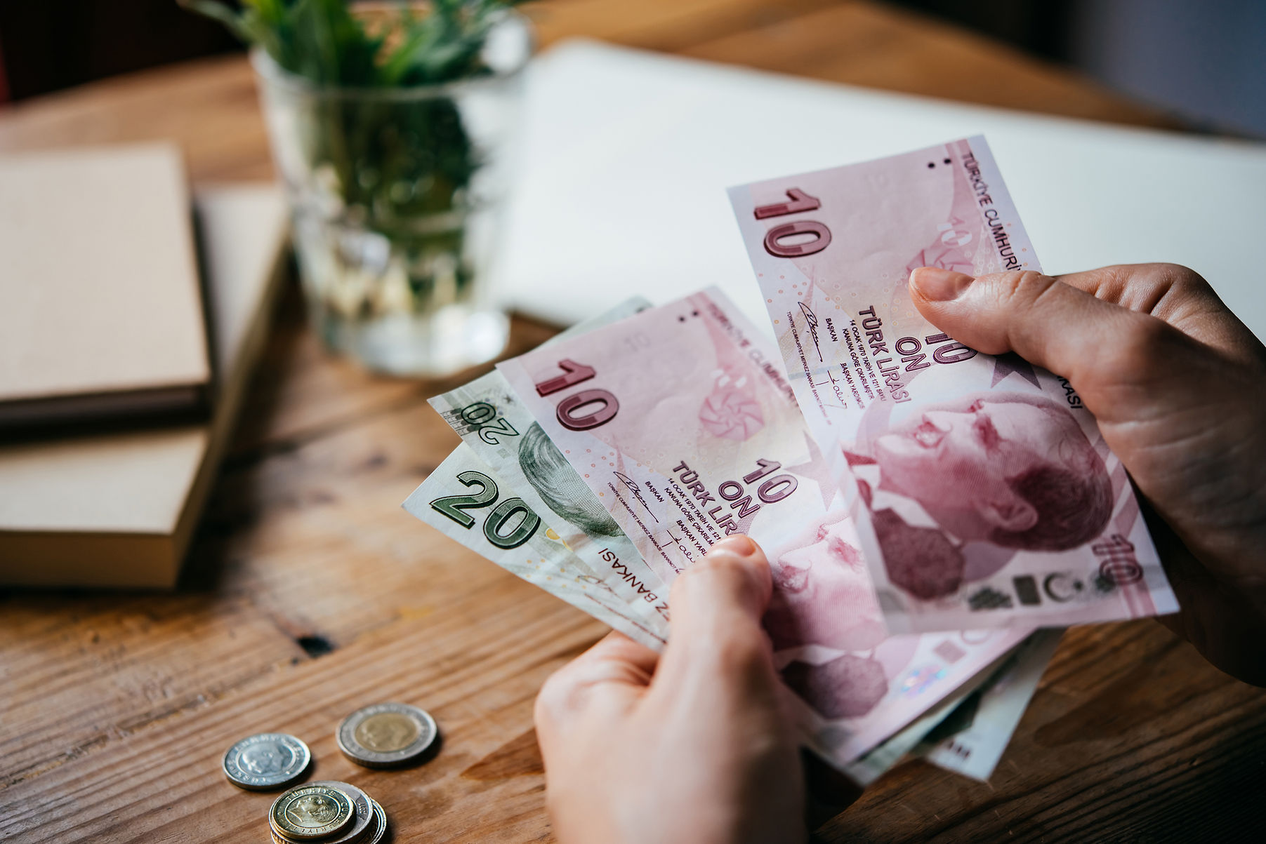 Geld zählen