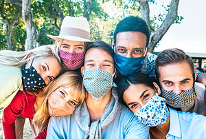People with Masks