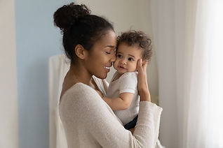 Mother Holding Baby