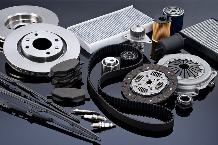 Selection of automotive parts