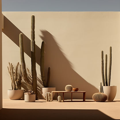 Cactus And Shadows