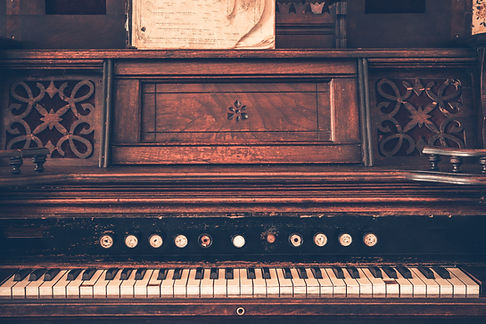 Vintage Wooden Piano
