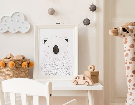 Décoration de la chambre d'enfant