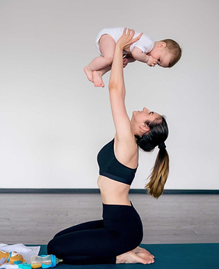 Young Mother and Baby