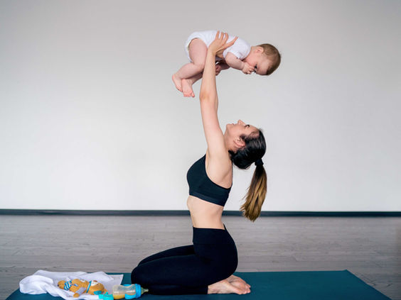 Mom's lifestyle with a newborn