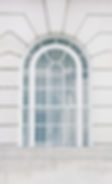 White Arch Window