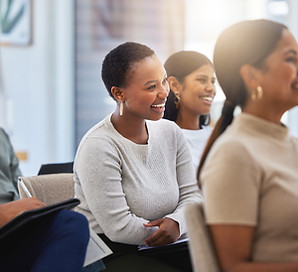 Laughing During a Meeting