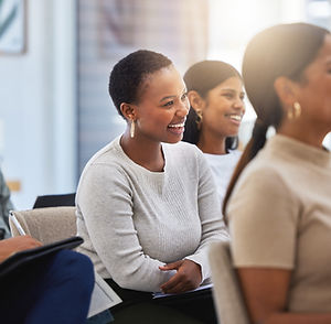 Laughing During a Meeting