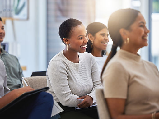 Laughing During a Meeting