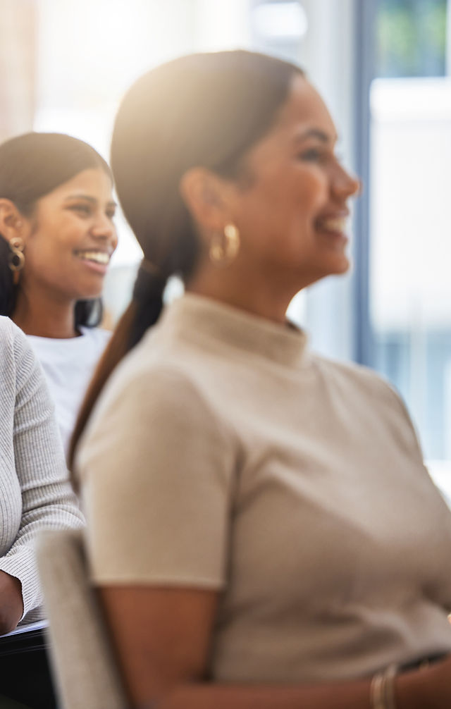 Laughing During a Meeting