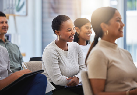 laughing-during-a-meeting