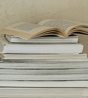 Stacked Books