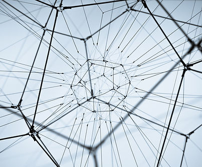 Network Wireframe Structure