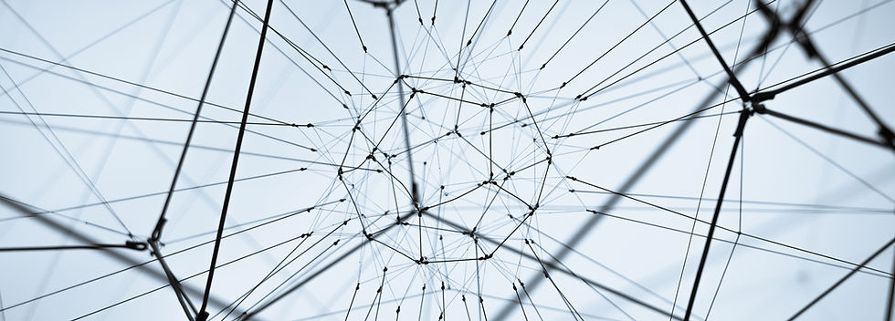 Network Wireframe Structure