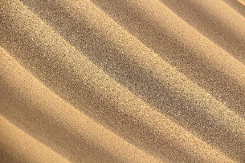 Texture des rides de sable