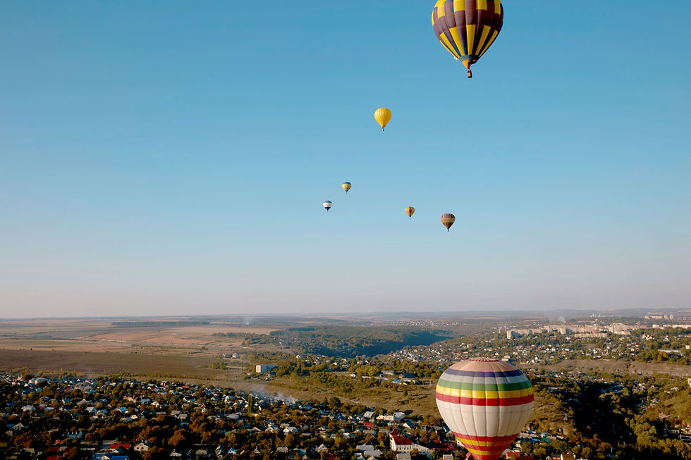 Colorful Hot Air Balloons