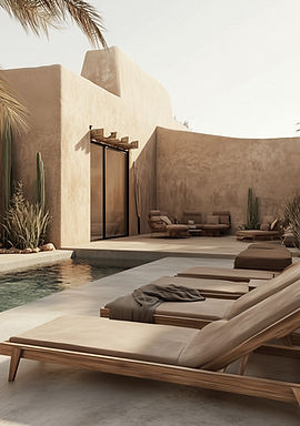 Desert Pool Lounge