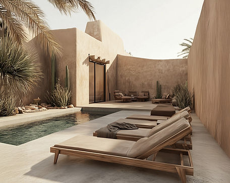 Desert Pool Lounge