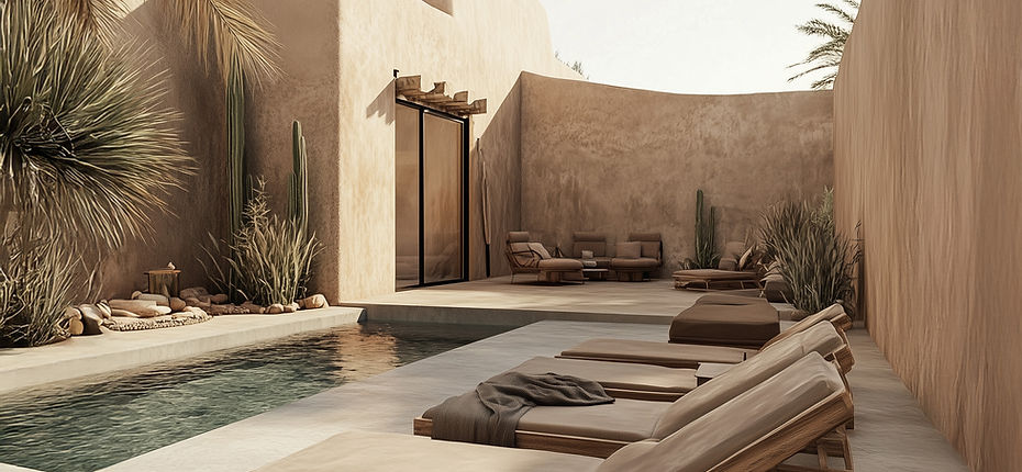 Desert Pool Lounge