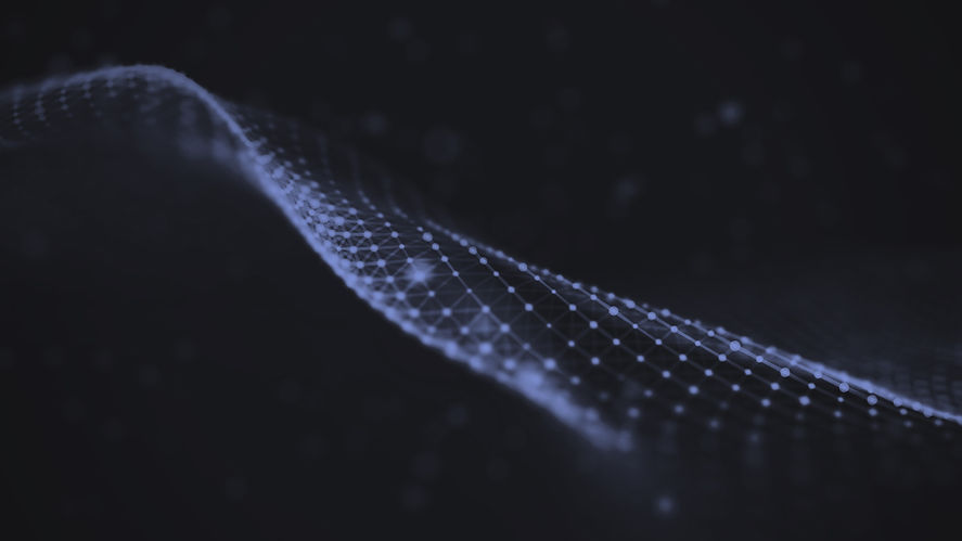 Abstract Digital Wave