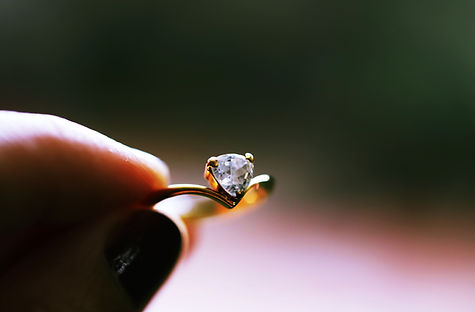 Gold Ring with Diamond