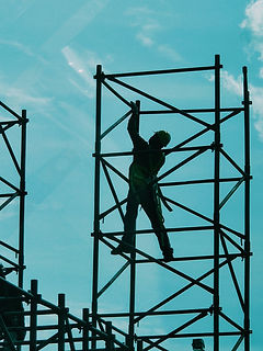 Builder on the Scaffolding