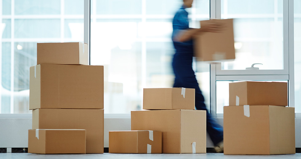 Man Carrying a Box