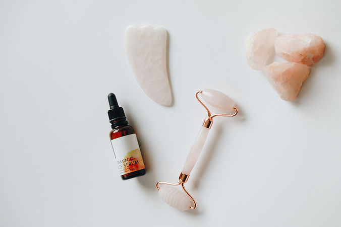 Face roller and quartz
