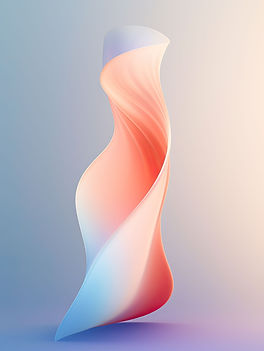 Abstract Gradient Sculpture