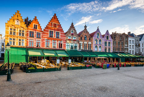 Marktplein in Brugge