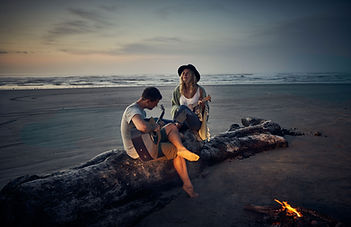 Lagerfeuer am Strand