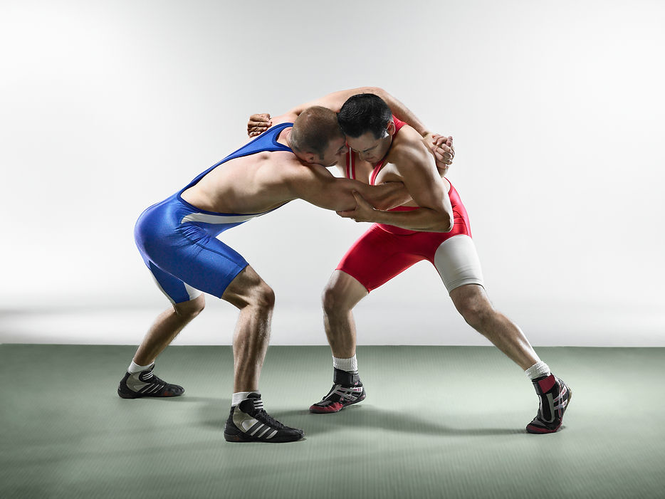 Wrestler in Aktion
