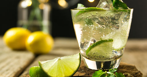 Lime Cocktail Closeup