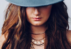 Woman with Fancy Jewelry