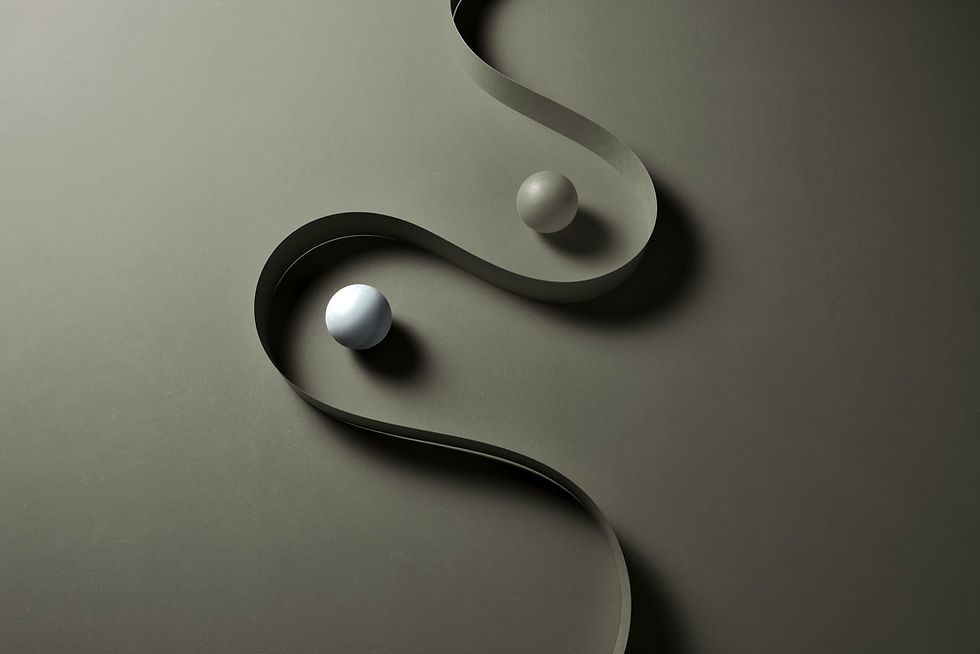 Composizione astratta moderna