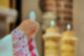 Priest Celebrating Mass