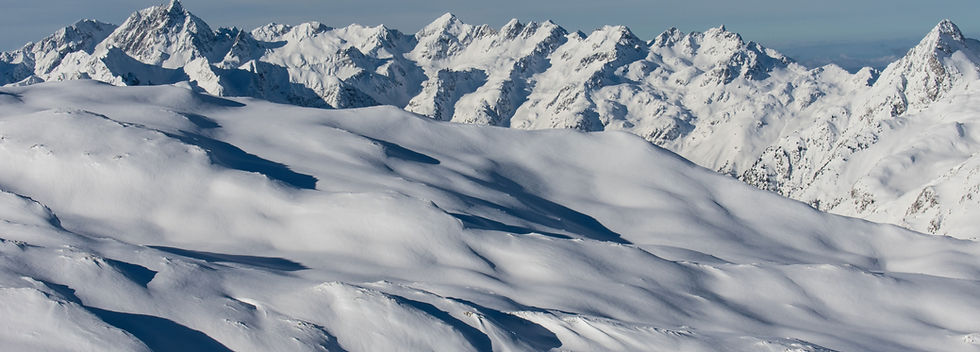 Alpes sous la neige