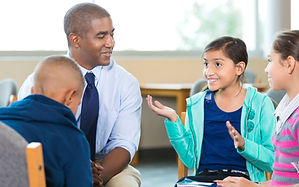 Teacher Engaging Students