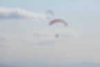Parapendio nel cielo