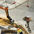 Digging at Construction Site